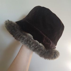 Faux Fur Bucket Hat
